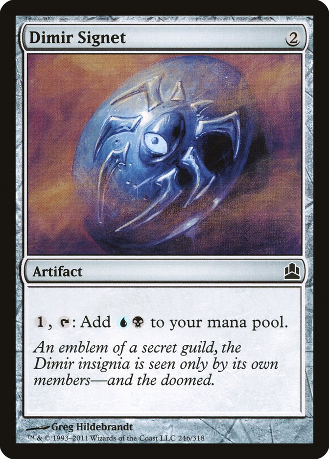 Dimir Signet [Commander 2011] | Good Games Morley