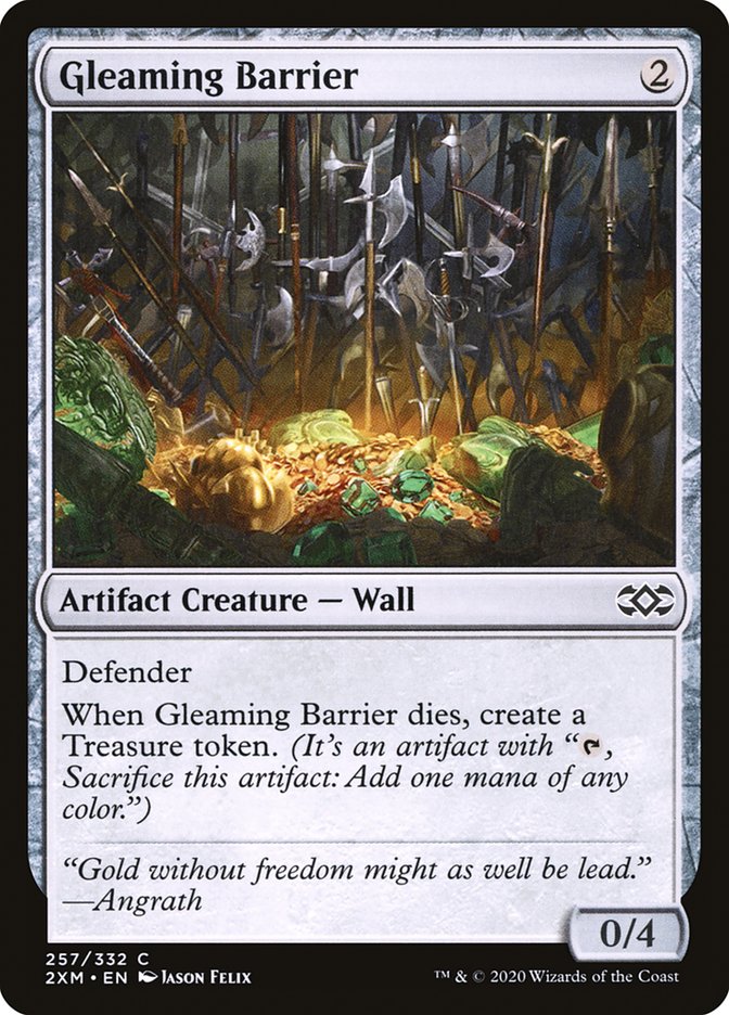 Gleaming Barrier [Double Masters] | Good Games Morley