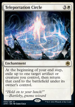 Teleportation Circle (Promo Pack) [Dungeons & Dragons: Adventures in the Forgotten Realms Promos] | Good Games Morley