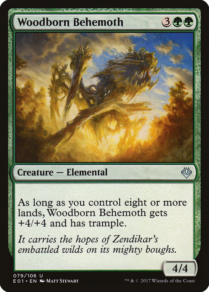 Woodborn Behemoth [Archenemy: Nicol Bolas] | Good Games Morley