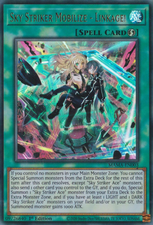 Sky Striker Mobilize - Linkage! [MAMA-EN003] Ultra Rare | Good Games Morley