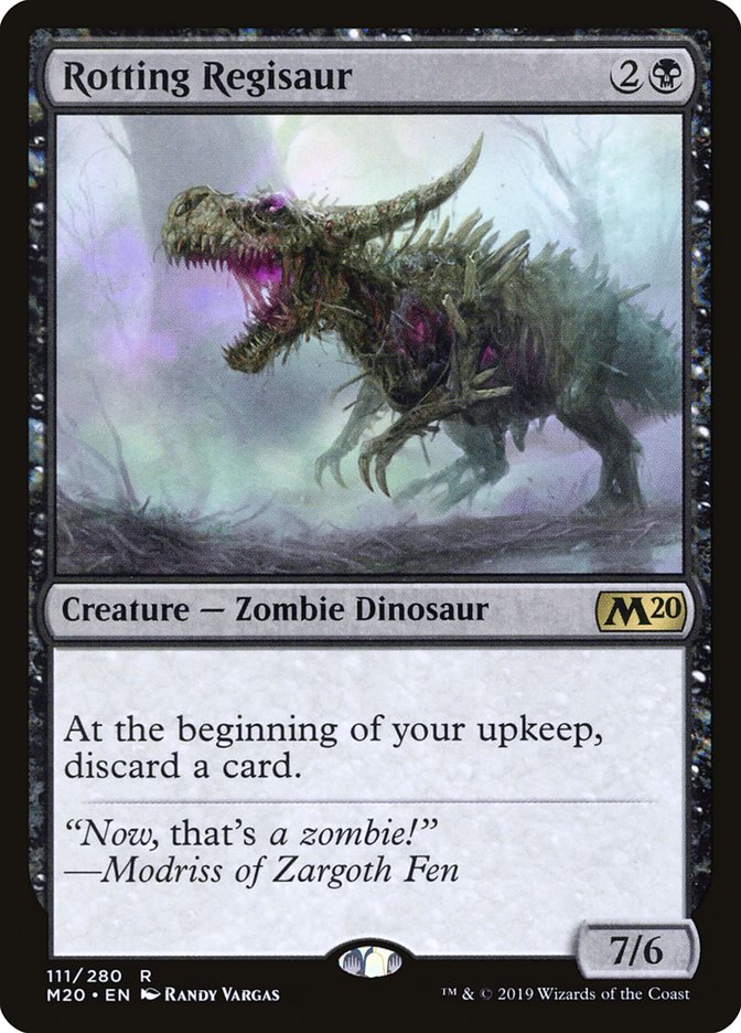 Rotting Regisaur [Core Set 2020] | Good Games Morley