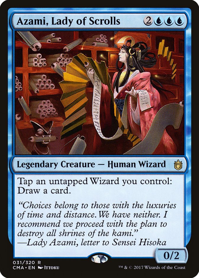 Azami, Lady of Scrolls [Commander Anthology] | Good Games Morley
