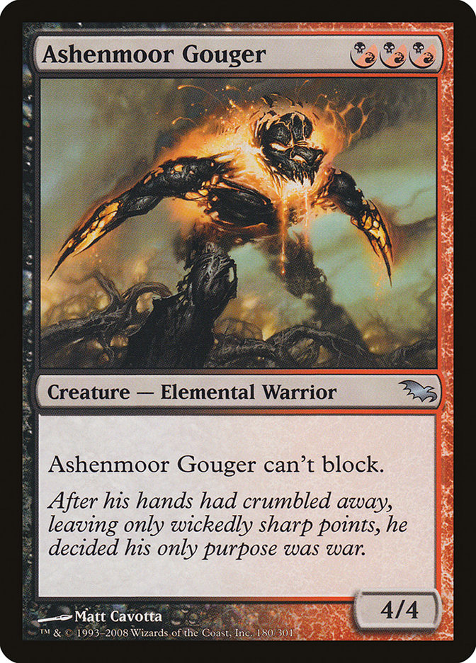Ashenmoor Gouger [Shadowmoor] | Good Games Morley