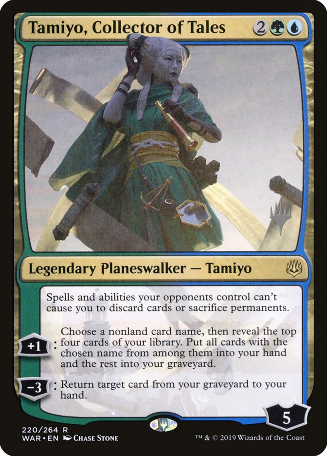 Tamiyo, Collector of Tales (Promo Pack) [War of the Spark Promos] | Good Games Morley