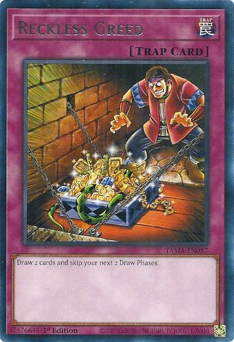Reckless Greed [TAMA-EN057] Rare | Good Games Morley