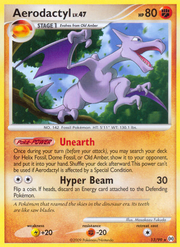 Aerodactyl (13/99) [Platinum: Arceus] | Good Games Morley