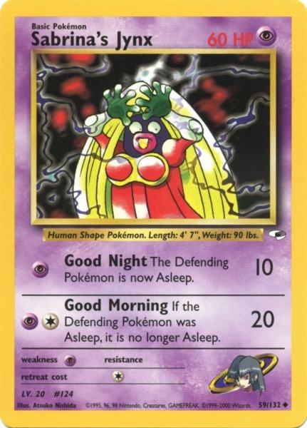 Sabrina's Jynx (59/132) [Gym Heroes Unlimited] | Good Games Morley