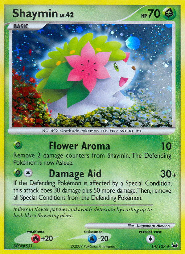 Shaymin (14/127) [Platinum: Base Set] | Good Games Morley