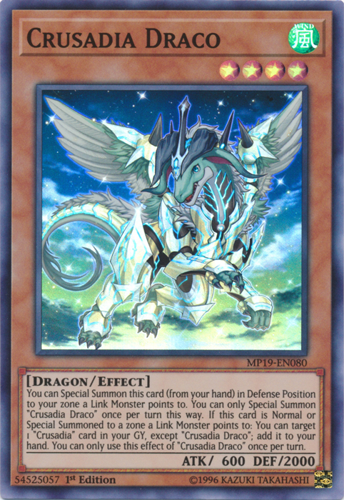 Crusadia Draco [MP19-EN080] Super Rare | Good Games Morley