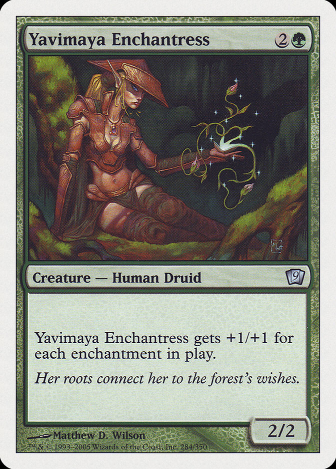 Yavimaya Enchantress [Ninth Edition] | Good Games Morley