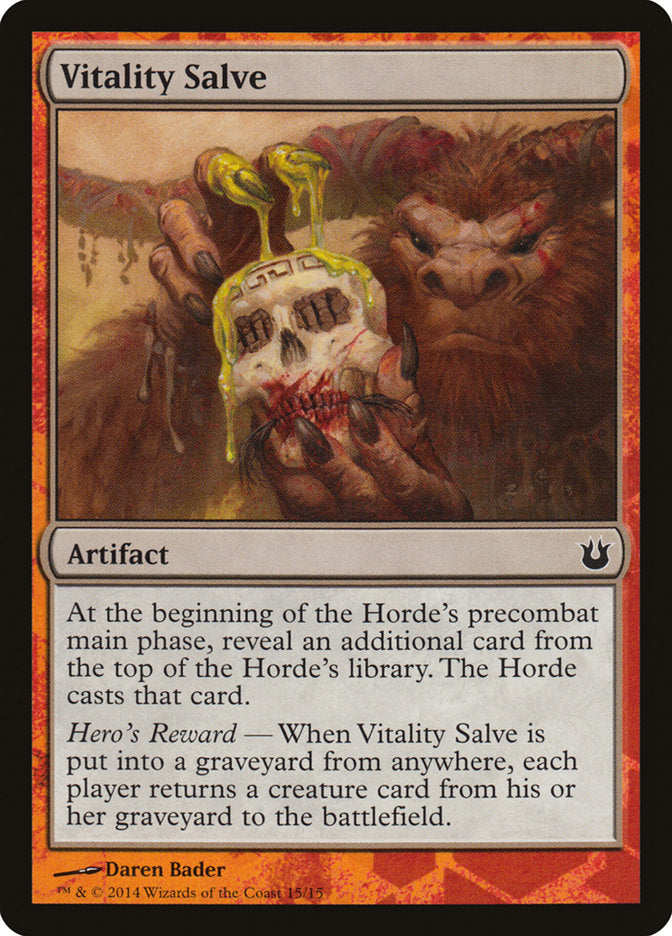 Vitality Salve [Born of the Gods Battle the Horde] | Good Games Morley