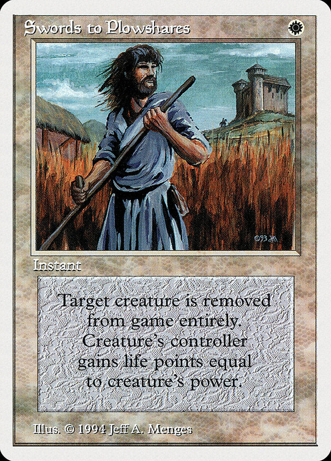 Swords to Plowshares [Summer Magic / Edgar] | Good Games Morley