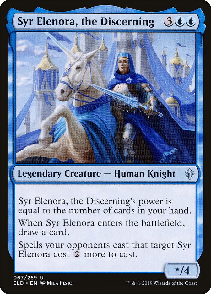 Syr Elenora, the Discerning [Throne of Eldraine] | Good Games Morley