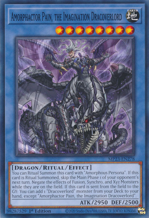 Amorphactor Pain, the Imagination Dracoverlord [MP23-EN278] Common | Good Games Morley