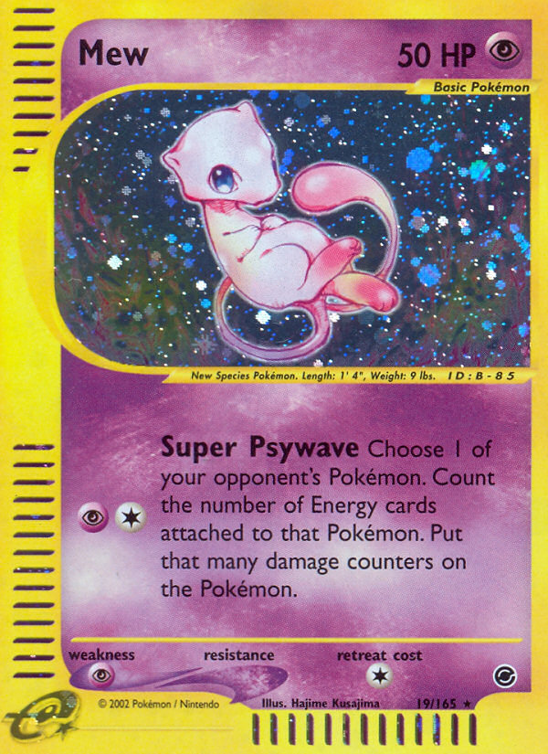 Mew (19/165) [Expedition: Base Set] | Good Games Morley