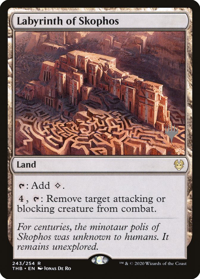 Labyrinth of Skophos (Promo Pack) [Theros Beyond Death Promos] | Good Games Morley