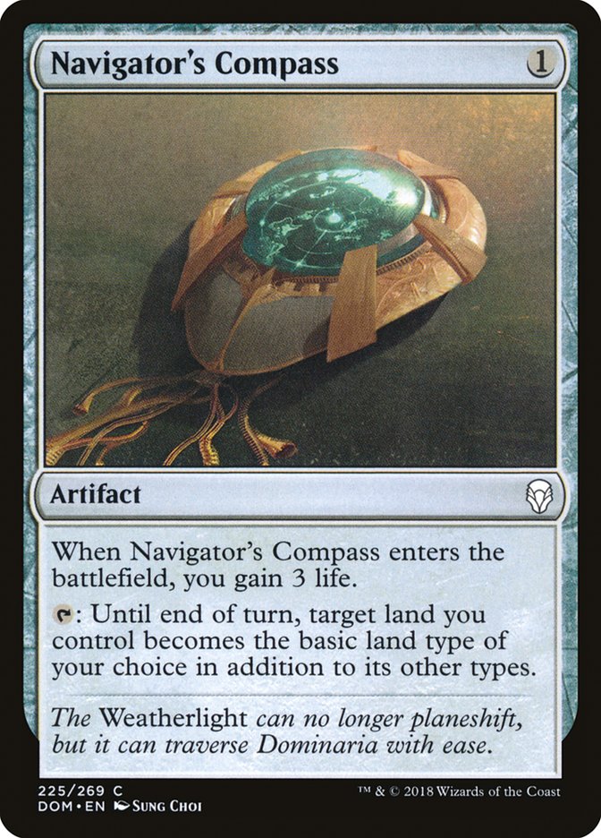 Navigator's Compass [Dominaria] | Good Games Morley