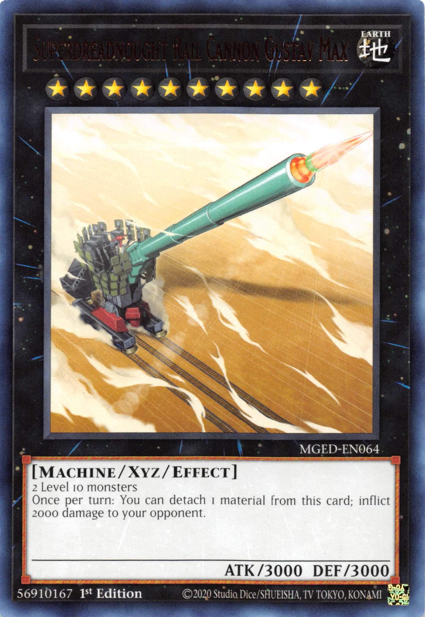 Superdreadnought Rail Cannon Gustav Max [MGED-EN064] Rare | Good Games Morley
