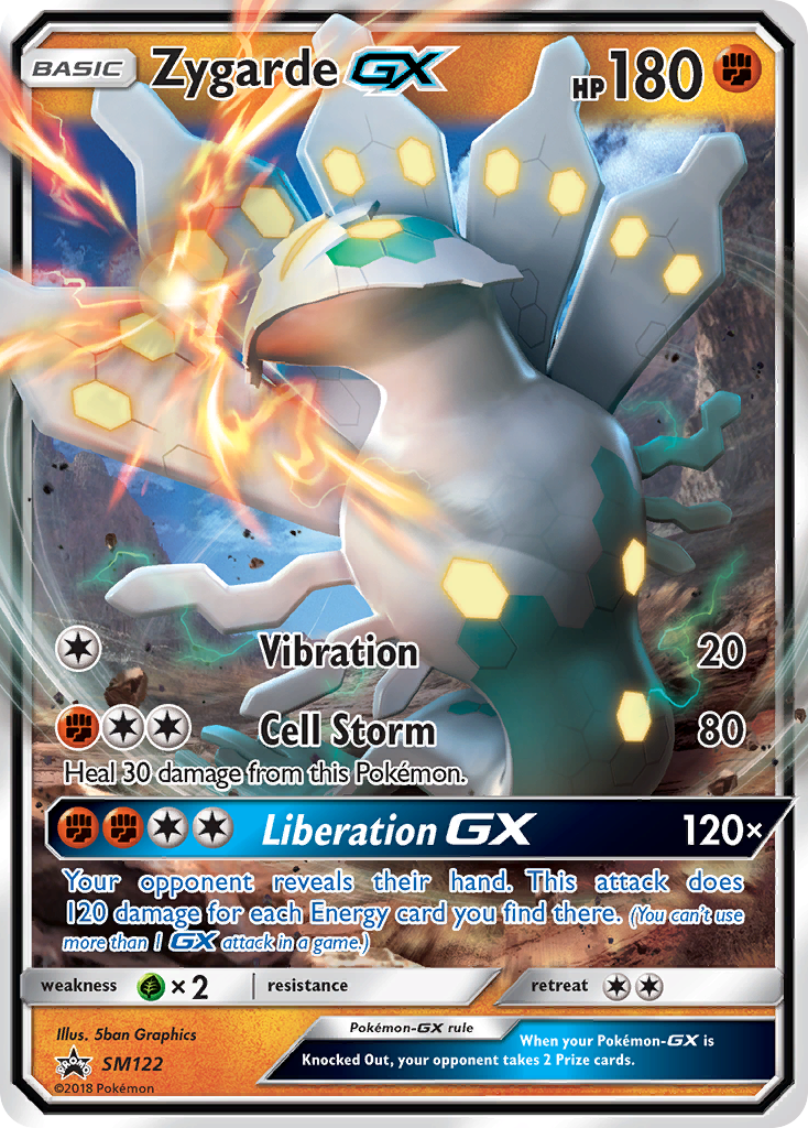 Zygarde GX (SM122) [Sun & Moon: Black Star Promos] | Good Games Morley