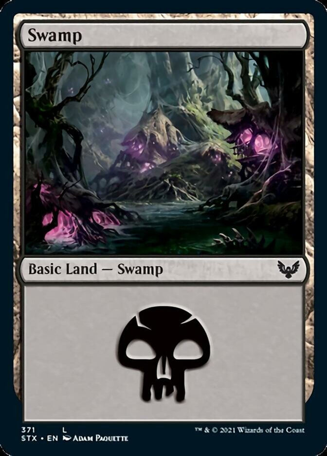 Swamp (371) [Strixhaven: School of Mages] | Good Games Morley