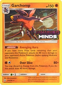 Garchomp (114/236) (Cosmos Holo) [Sun & Moon: Unified Minds] | Good Games Morley