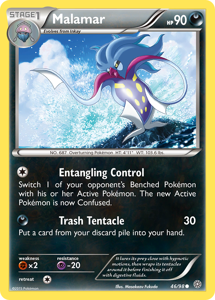 Malamar (46/98) [XY: Ancient Origins] | Good Games Morley
