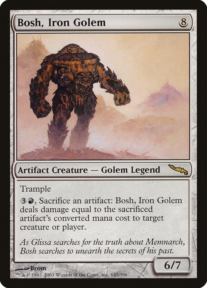 Bosh, Iron Golem [Mirrodin] | Good Games Morley