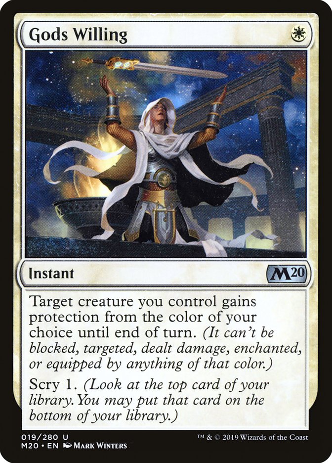 Gods Willing [Core Set 2020] | Good Games Morley