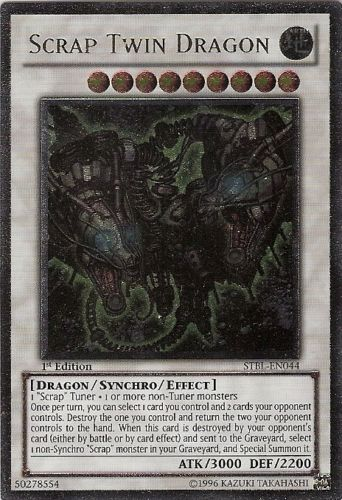 Scrap Twin Dragon [STBL-EN044] Ultimate Rare | Good Games Morley