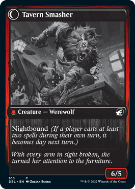 Tavern Ruffian // Tavern Smasher [Innistrad: Double Feature] | Good Games Morley