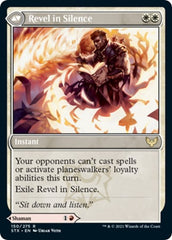 Flamescroll Celebrant // Revel in Silence [Strixhaven: School of Mages Prerelease Promos] | Good Games Morley