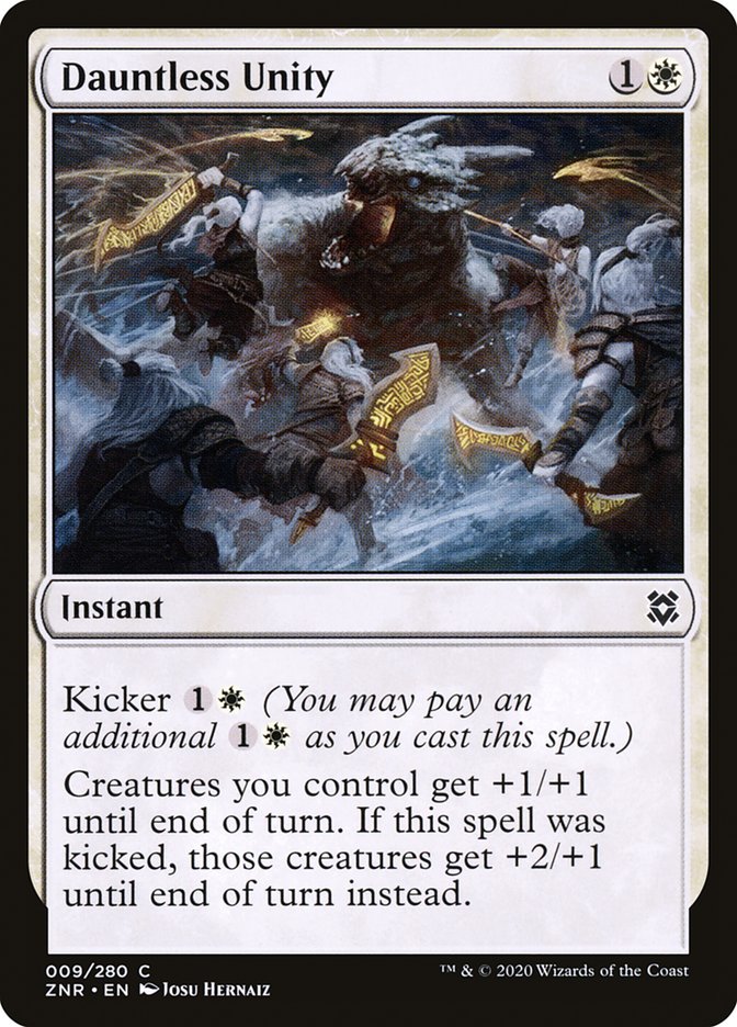 Dauntless Unity [Zendikar Rising] | Good Games Morley