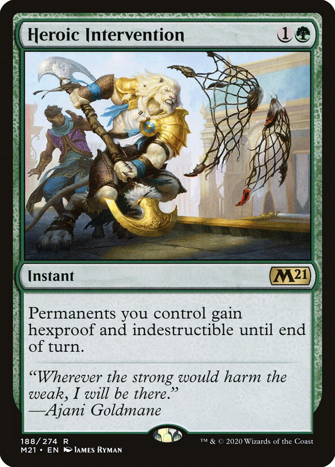 Heroic Intervention [Core Set 2021] | Good Games Morley