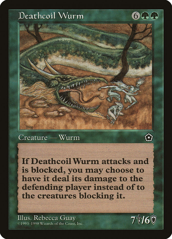 Deathcoil Wurm [Portal Second Age] | Good Games Morley