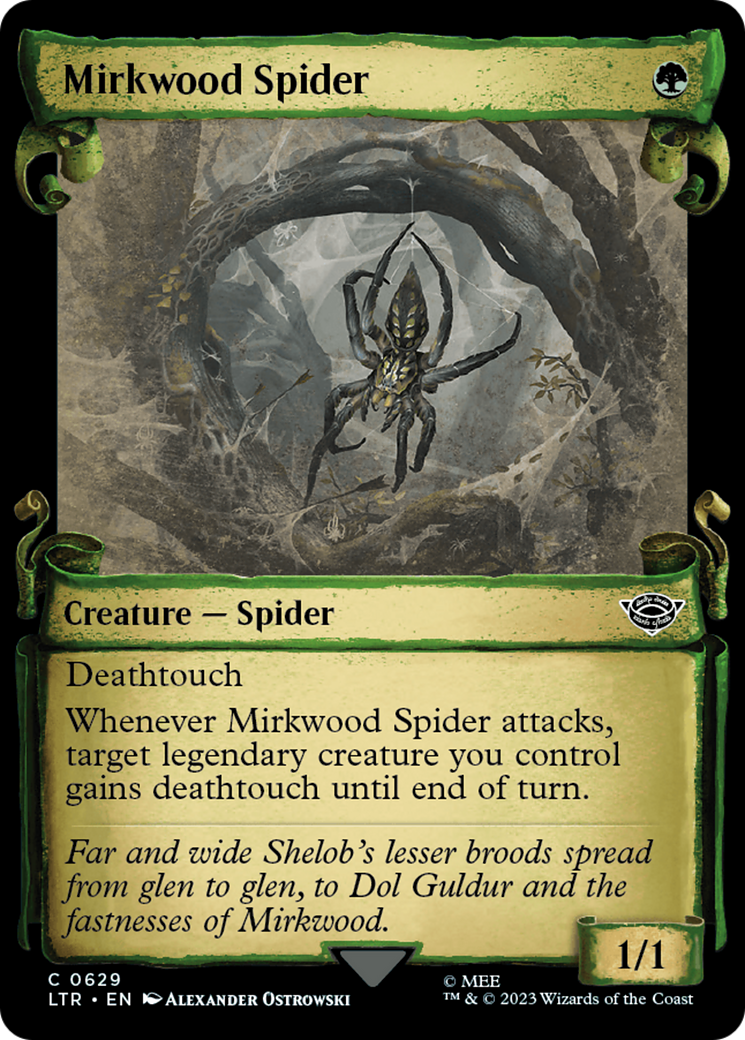 Mirkwood Spider [The Lord of the Rings: Tales of Middle-Earth Showcase Scrolls] | Good Games Morley