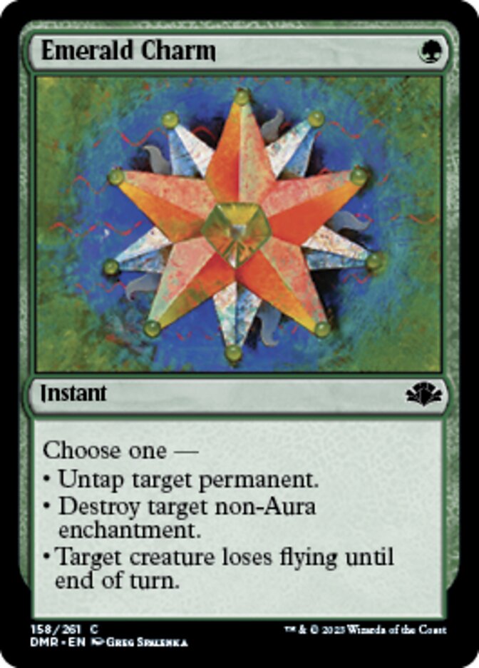 Emerald Charm [Dominaria Remastered] | Good Games Morley