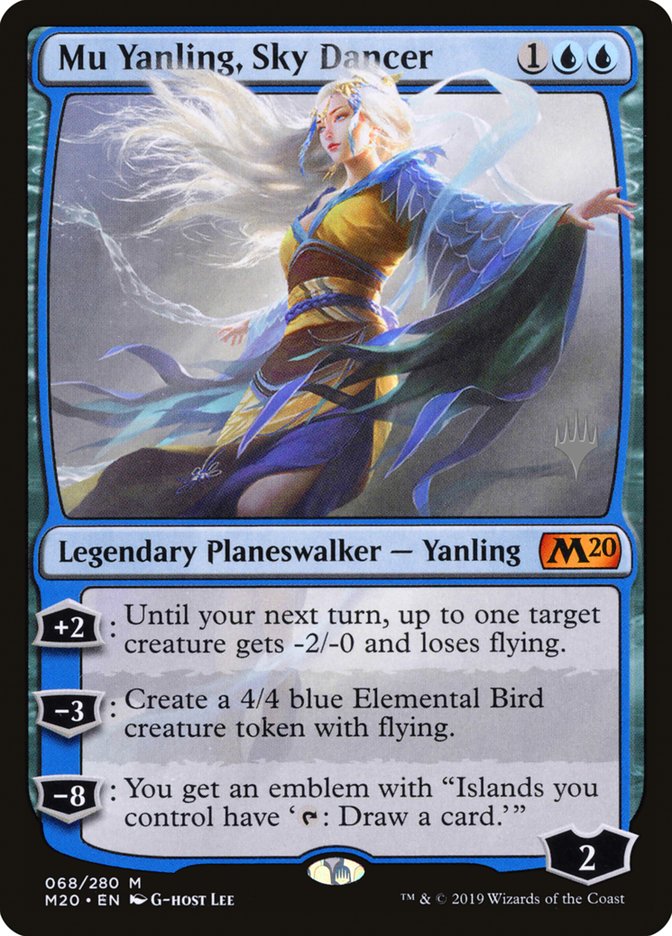 Mu Yanling, Sky Dancer (Promo Pack) [Core Set 2020 Promos] | Good Games Morley