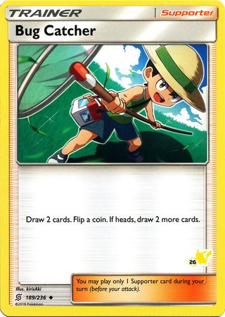 Bug Catcher (189/236) (Pikachu Stamp #26) [Battle Academy 2020] | Good Games Morley
