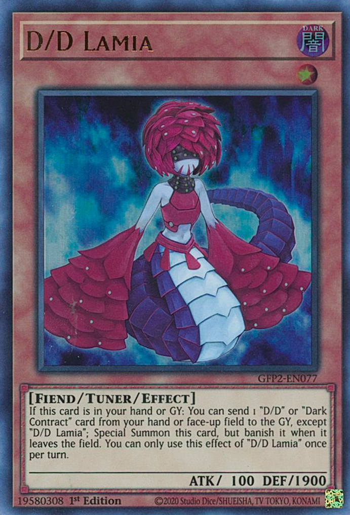 D/D Lamia [GFP2-EN077] Ultra Rare | Good Games Morley