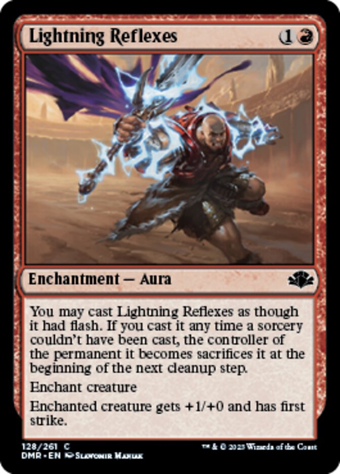 Lightning Reflexes [Dominaria Remastered] | Good Games Morley