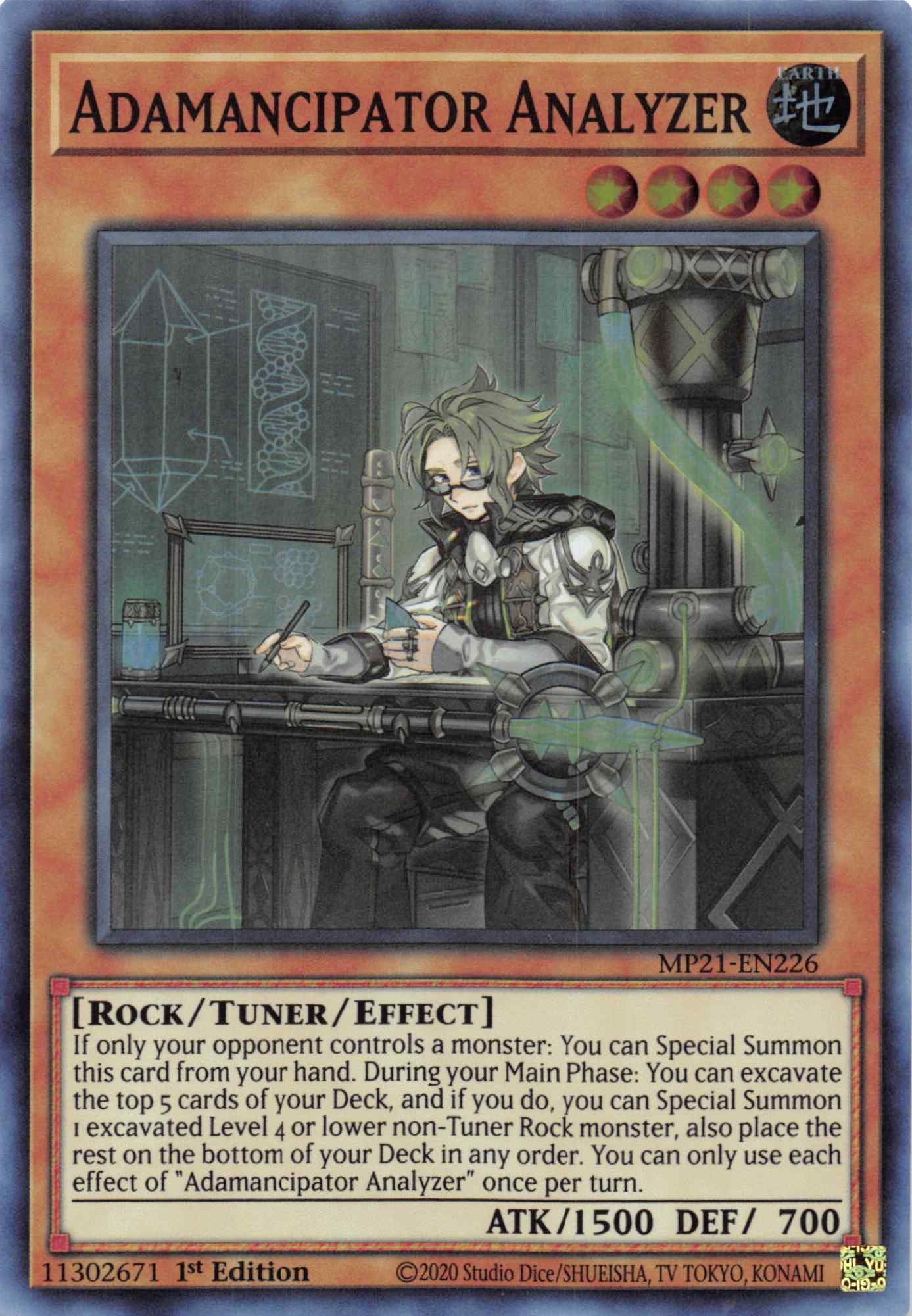 Adamancipator Analyzer [MP21-EN226] Super Rare | Good Games Morley