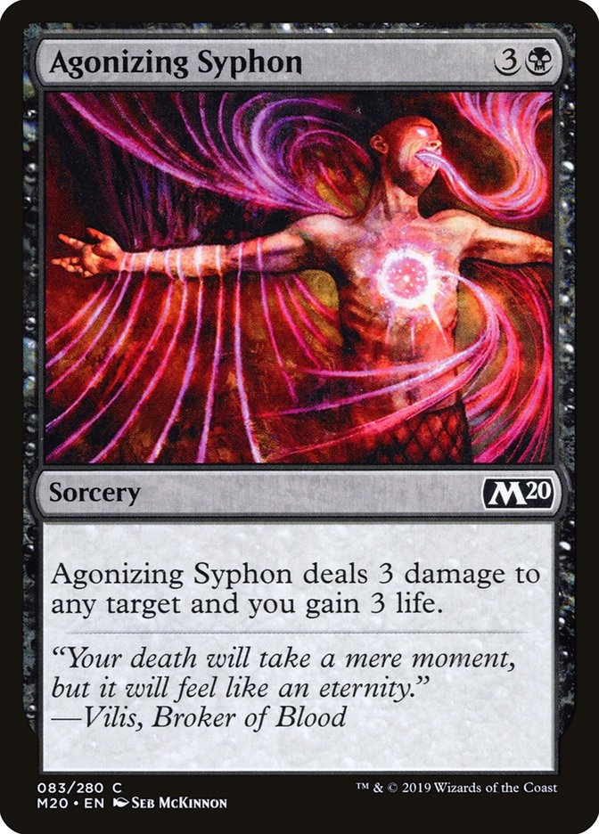 Agonizing Syphon [Core Set 2020] | Good Games Morley