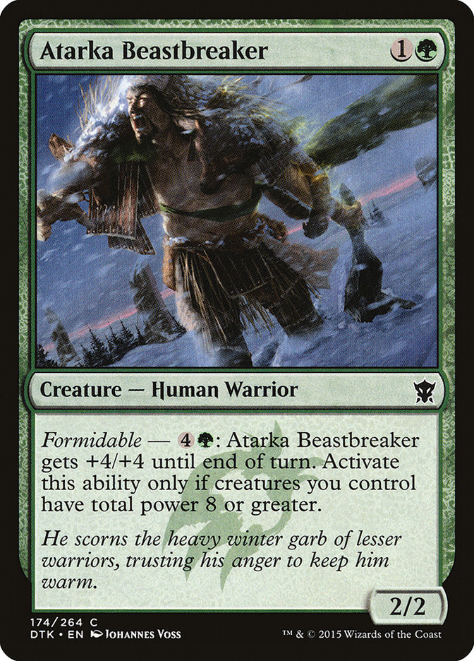 Atarka Beastbreaker [Dragons of Tarkir] | Good Games Morley