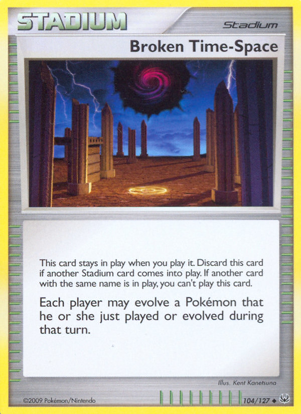 Broken Time-Space (104/127) [Platinum: Base Set] | Good Games Morley
