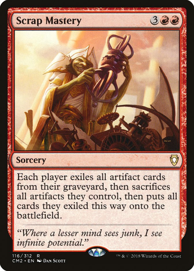 Scrap Mastery [Commander Anthology Volume II] | Good Games Morley