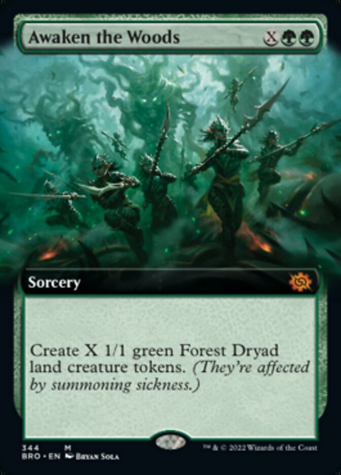 Awaken the Woods (Extended Art) [The Brothers' War] | Good Games Morley