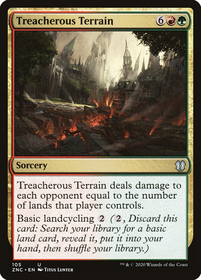 Treacherous Terrain [Zendikar Rising Commander] | Good Games Morley
