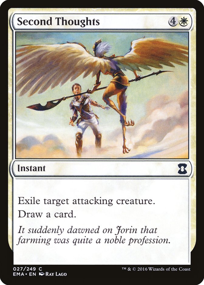 Second Thoughts [Eternal Masters] | Good Games Morley