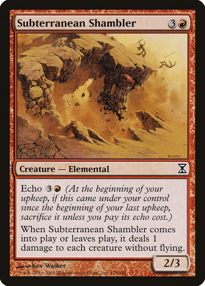 Subterranean Shambler [Time Spiral] | Good Games Morley